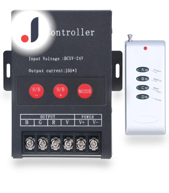 RGB PWM Digital LED Controller — LED Strips, TOMTOP JMS
