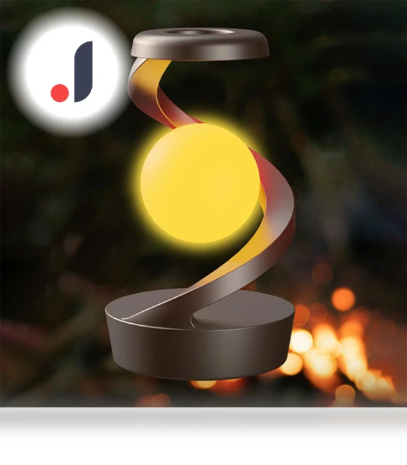 RGB Touch Atmosphere Lamp with Wireless Charging — Study & Desk Lighting, Chic Home