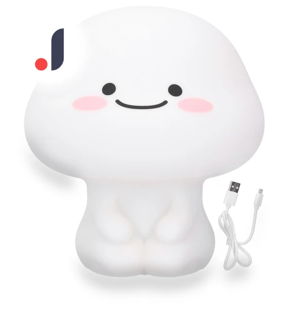 Silicone Night Light with USB Charging and Touch Timer — Night Lights, TOMTOP JMS