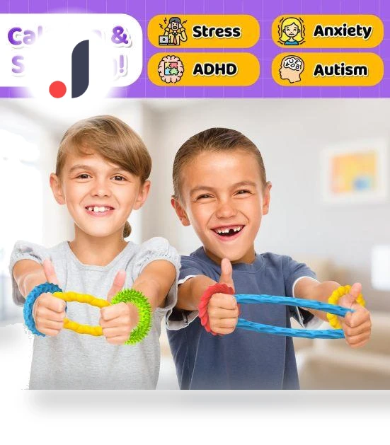 Silicone Touch Bracelet — Blocks, Sholov