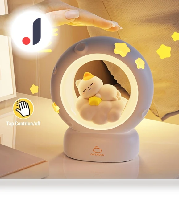 Sleeping Cat Night Light — Lighting Accessories, Tool parts