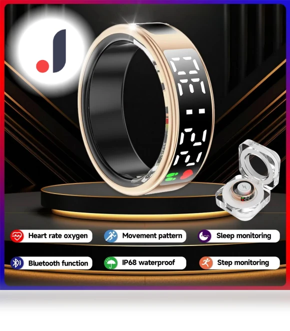 Smart Ring for Sleep — Smart Rings, SACOSDING Smart Watch