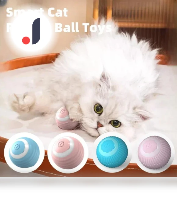 Smart Rolling Ball Toy for Cats — Balls, Xiao Home