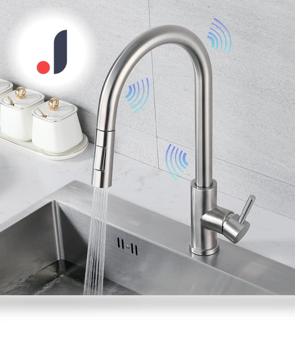 Smart Touch Kitchen Faucet — Smart-Touch Kitchen Faucets, Harmonious Living Home