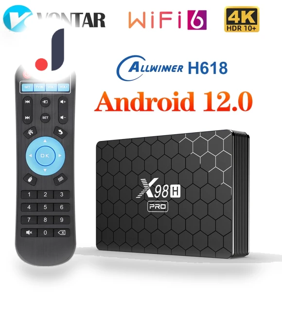Smart TV Box — Streaming Devices, Blackin