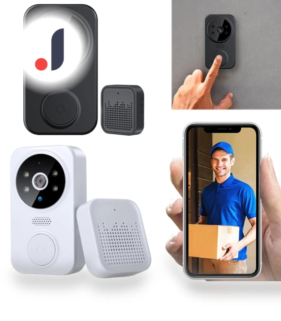 Smart Video Doorbell Camera — Smart Home Security, Chic Home