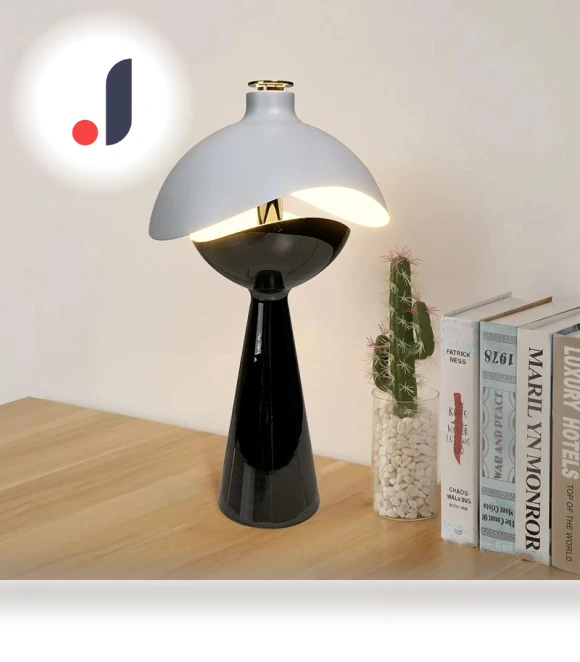 Wireless Desk Lamp with Dimming — Desk & Table Lighting, Chic Home