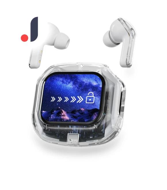 Wireless Smart Headphones with Touch Screen — In-Ear Headphones, Along Choice