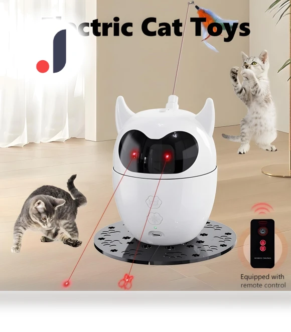 2-in-1 Electric Cat Toys — Cat Playthings, Smart Pet Supplies
