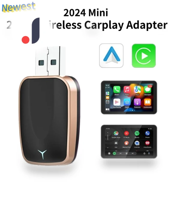 2-in-1 Wireless Carplay AI Box — Car Accessories & Gadgets, YJMP