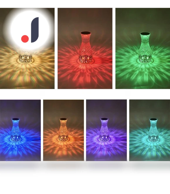 Acrylic Thin RGB16 Desktop Ambient Light Touch Night Lamp — Creative Lighting Solutions, Home Textiles Fashion Gallery