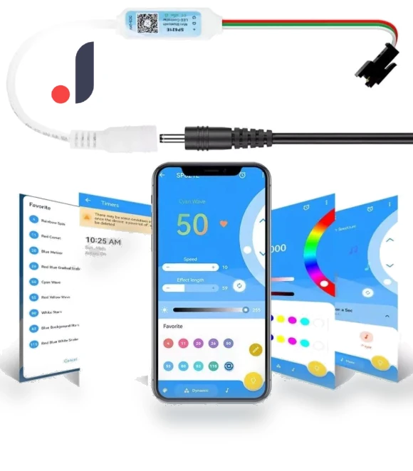 Addressable LED Strip Controller — Photography Lighting & Studio Equipment, Linfan