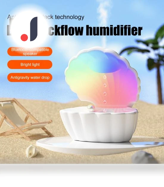 Anti-Gravity Humidifier with Cold Mist Function and Bluetooth Speaker — Air Moisturizers, Enjoy Smart Home