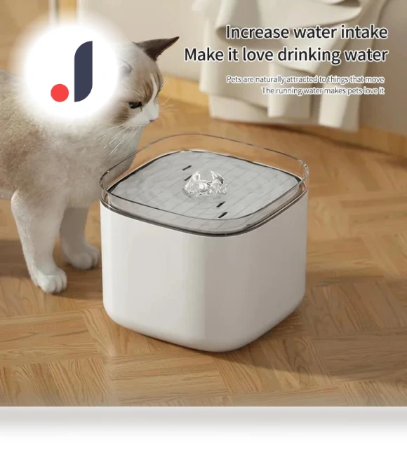 Automatic Cat Water Fountain — Pet Hydration Solutions, Indoor Furniture
