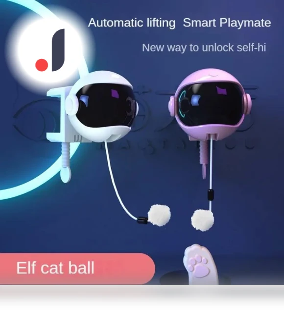 Automatic Electric Lift Ball Toy — Interactive Animal Companions, Smart Pet Supplies