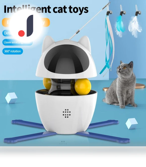 Automatic Intelligent Cat Toys — Cat Playthings, Smart Pet Supplies