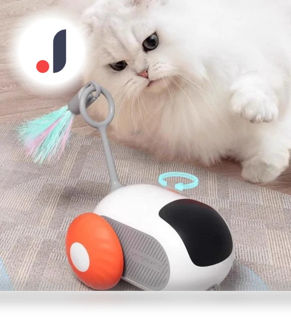 Automatic Moving Toy Car for Pets — Interactive Animal Companions, JINGYUE Pet
