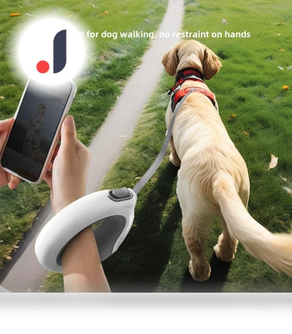 Automatic Retractable Dog Leash — Training Leads, Smart Pet Supplies