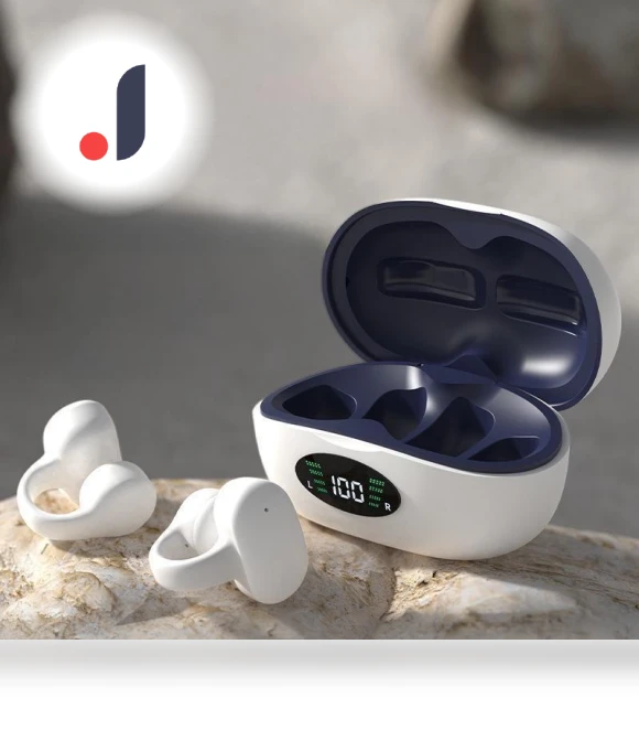 Bluetooth Clip-On Headphones — In-Ear Headphones, Pento Smart