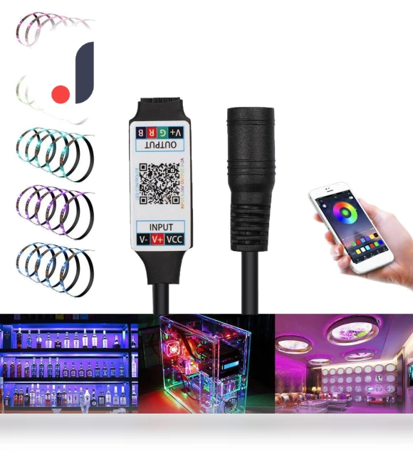 Bluetooth RGB Controller for Smart LED Strip — LED Strips, Muyan