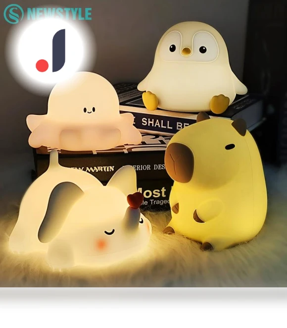 Capybara Night Light — Night Lights, Home Whispers