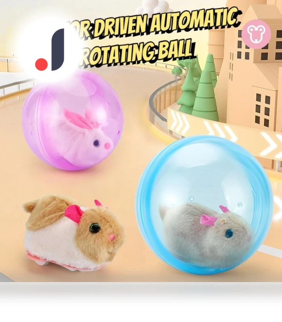 Electric Rolling Ball Pet Toy — Interactive Animal Companions, Smart Pet Supplies