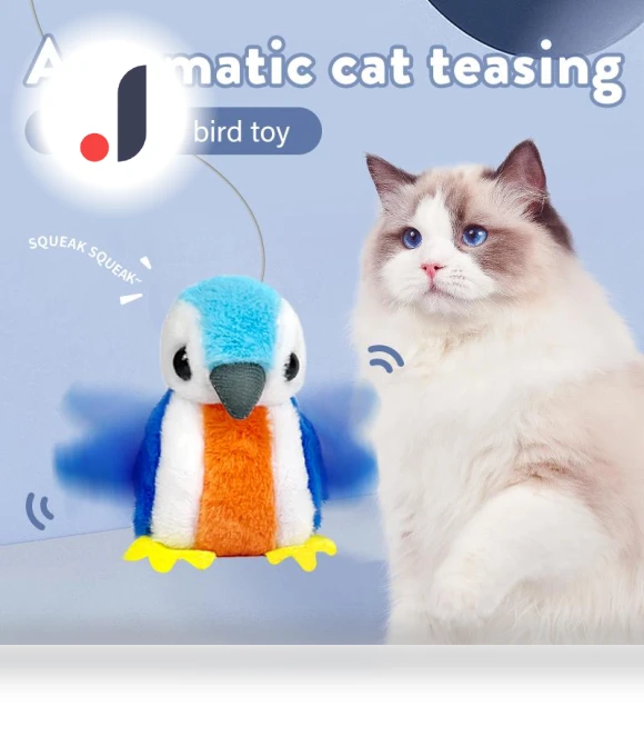 Electric Smart Automatic Teasing Cat Toy — Cat Playthings, Smart Pet Supplies