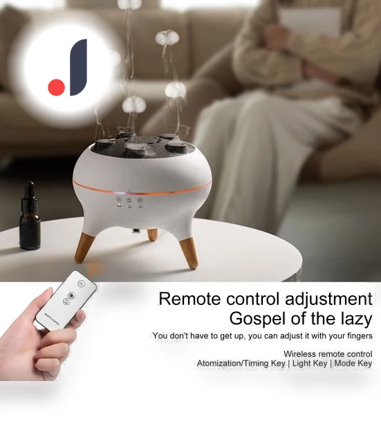 Essential Oil Diffuser with LED Light — Diffusers, yixiubaoo