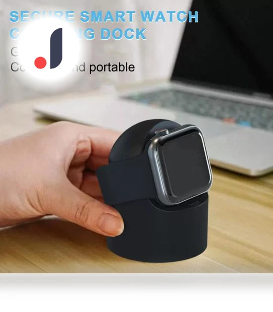 Flexible Silicone Charging Stand for Smart Watches — Smartwatch Charging Solutions, Mode Watches