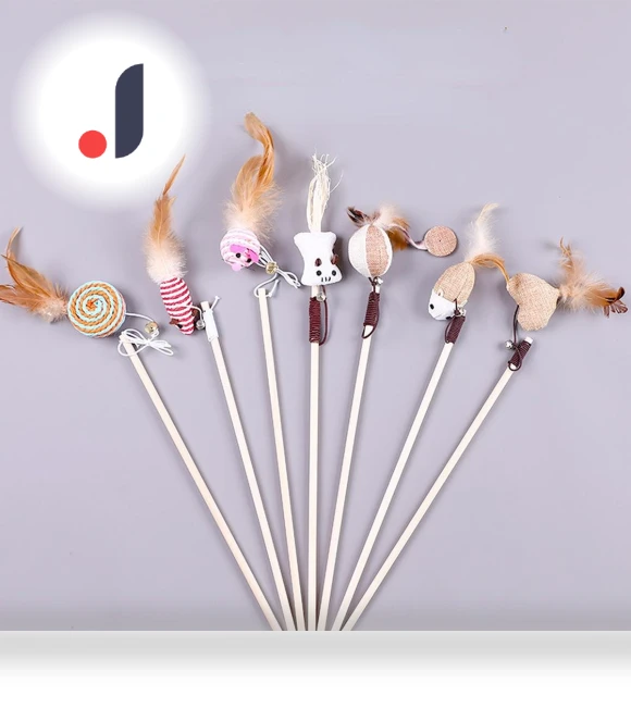 Funny Kitten Teaser Wand — Cat Playthings, Smart Pet Supplies