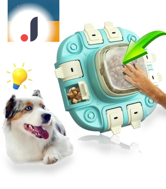 Hidden Leak Food Dog Bowl Puzzle — Slow Feed, Smart Pet Supplies