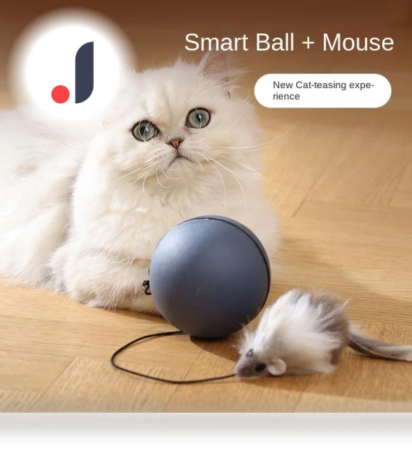 Interactive Cat Ball — Cat Playthings, Smart Pet Supplies