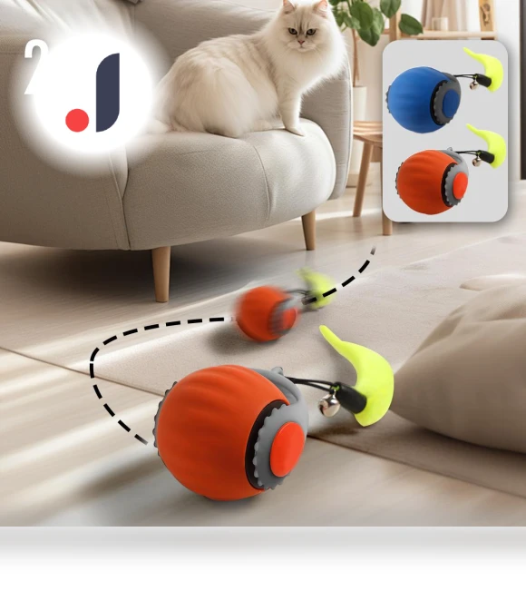 Interactive Cat Toy Ball — Cat Playthings, JINGYUE Pet