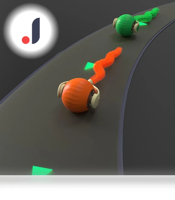 Interactive Cat Toy Ball — Cat Playthings, Scramble