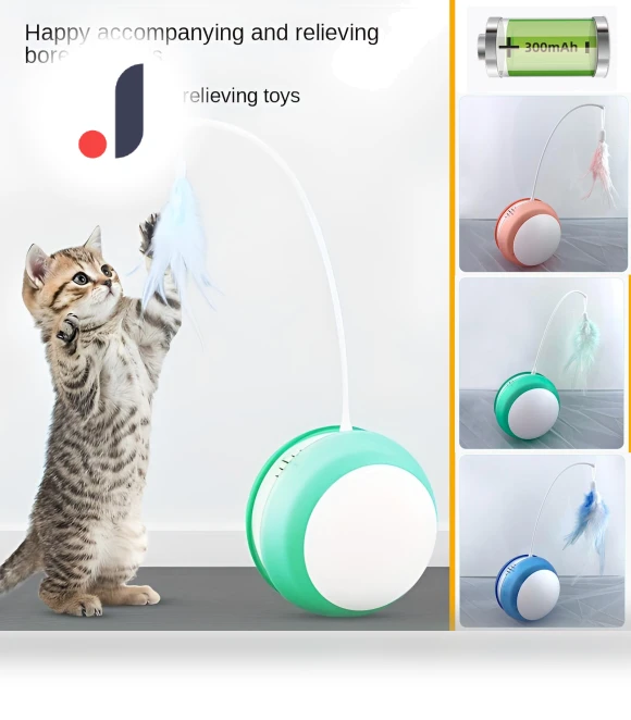 Interactive Electric Cat Toys with USB Connection — Cat Playthings, Smart Pet Supplies