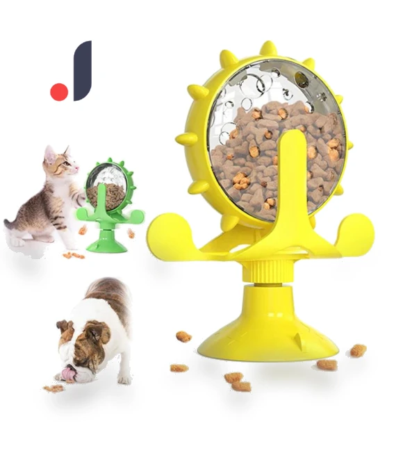 Interactive Pet Feeding Wheel Toy — Slow Feed, Smart Pet Supplies