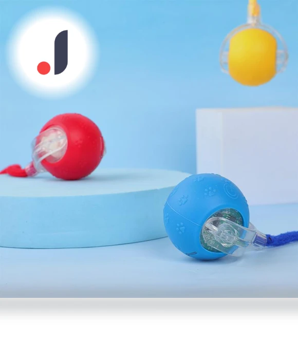 Interactive Pet Toy Ball — Interactive Animal Companions, Drawing Room