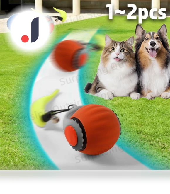 Interactive Pet Toy Ball — Cat Playthings, JINGYUE Pet