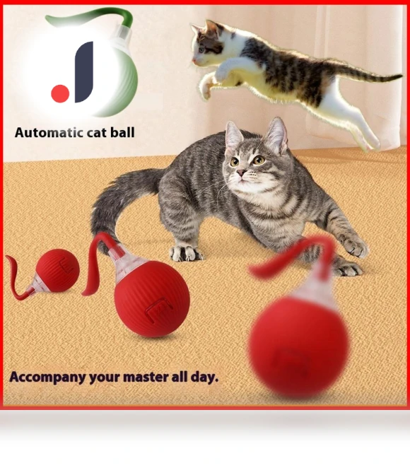 Interactive Rolling Ball for Cats — Cat Playthings, Smart Pet Supplies