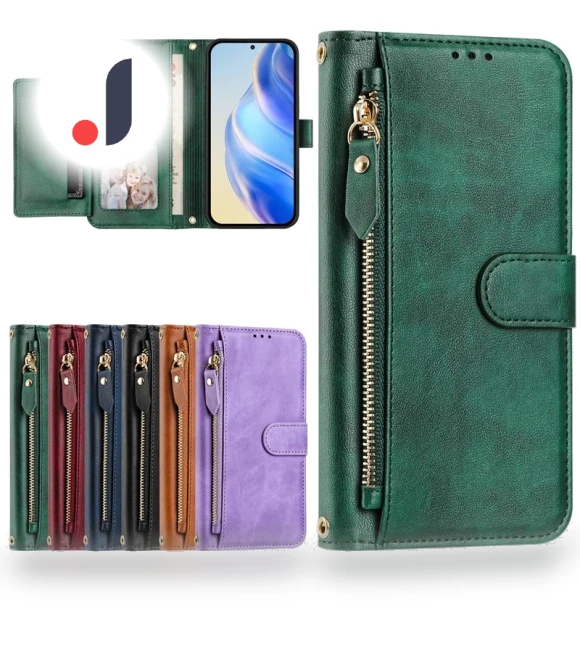 Leather Flip Wallet Case — Flip Cases, huhong718