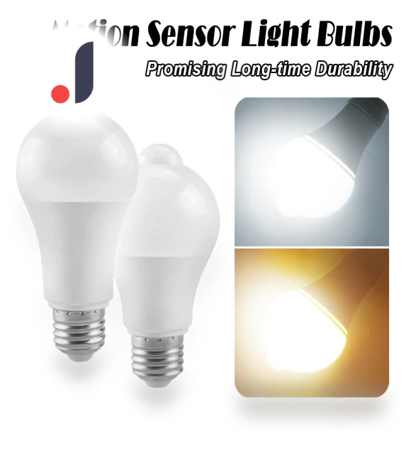 LED Motion Sensor Light Bulb — LED, Elbulbo