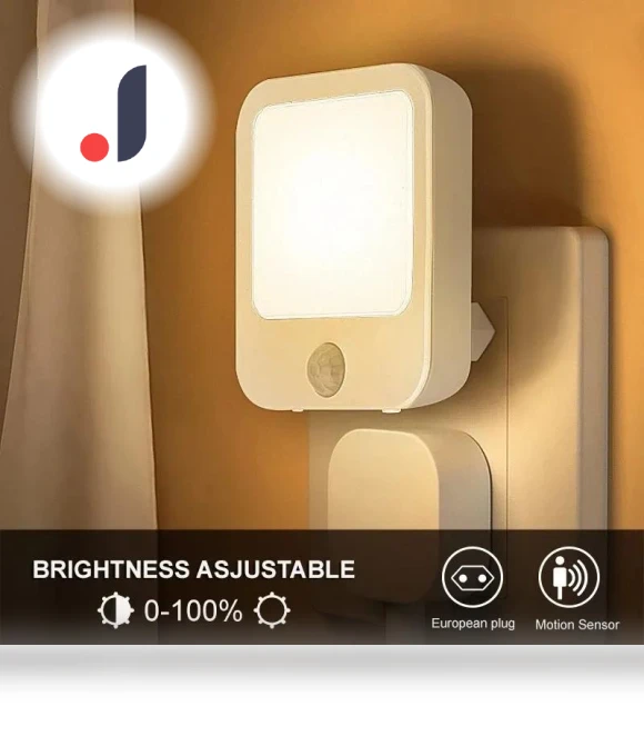 LED Night Light with Motion Sensor — Night Lights, Home Whispers