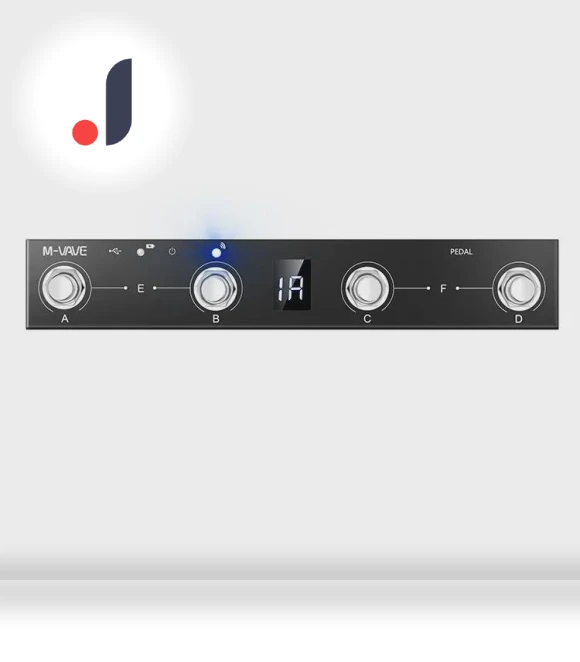 MIDI Bluetooth Chocolate Pedal and Page Flip Controller — MIDI Control Devices, VantaGoods