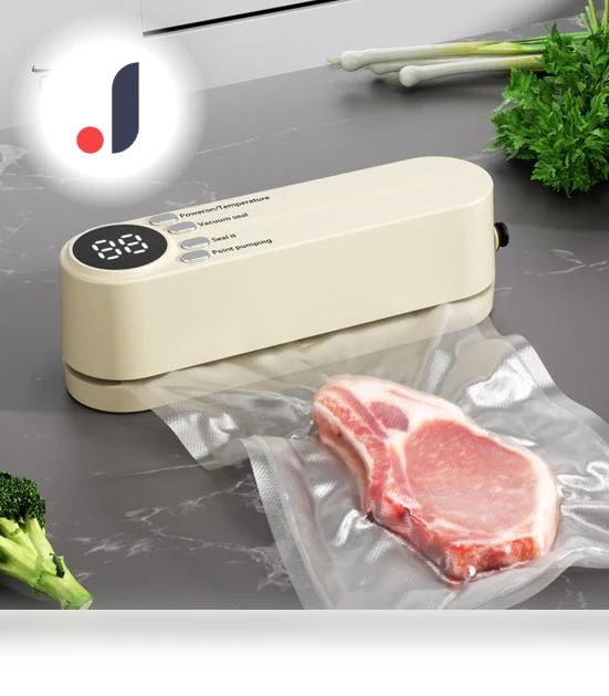 Mini Vacuum Food Sealer — Vacuum Bags, Home Kits