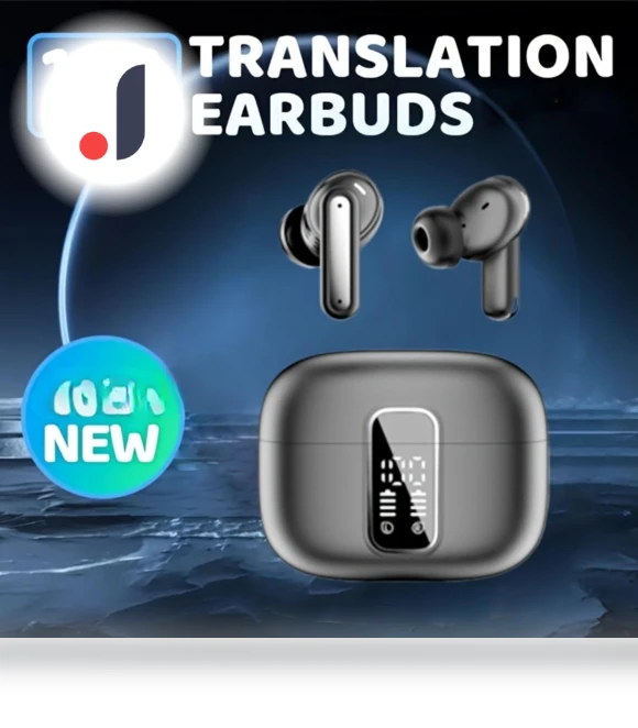 Noise-Canceling Headphones with AI Translation — In-Ear Headphones, E-Popularity
