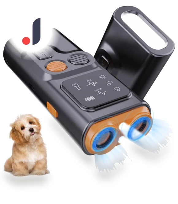 Portable Anti-Bark Device with Flashlight — Sonic Deterrents, Smart Pet Supplies