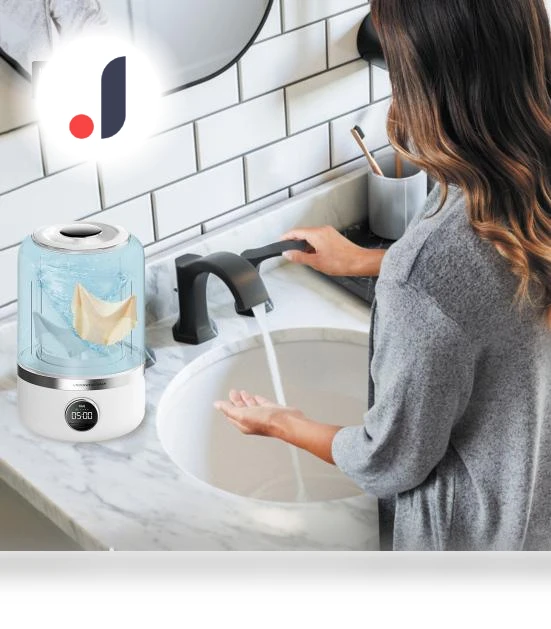 Portable Mini Washing Machine — Compact Washing Solutions, Enjoy Smart Home