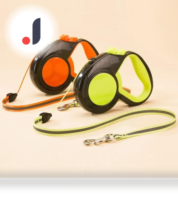 Reflective Dog Leash with Auto-Retract Function — Leashes, Smart Pet Supplies