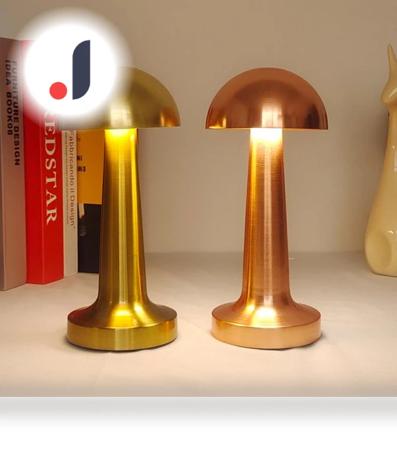 Retro Metal LED Desk Lamp — Desk & Table Lighting, Home Textiles Fashion Gallery