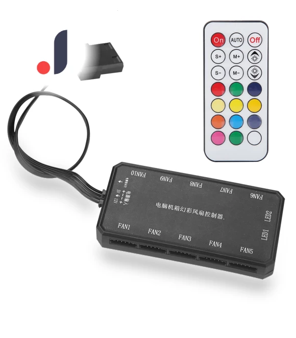RF Wireless Remote Control Colorful Fan Controller — Cooling Pads & Fans, Automobile and motorcycle supplies
